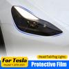 For Tesla Model Y 2019-2023 High Quality TPU Protective Film Lamp Protector For Headlight Fog Rear Tail Lights