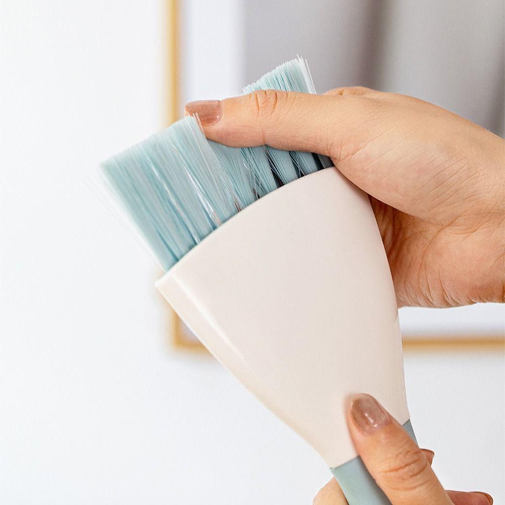 Portable Mini Dustpan and Brush Set Handheld Desktop Mini Broom Set  Desktop Cleaning