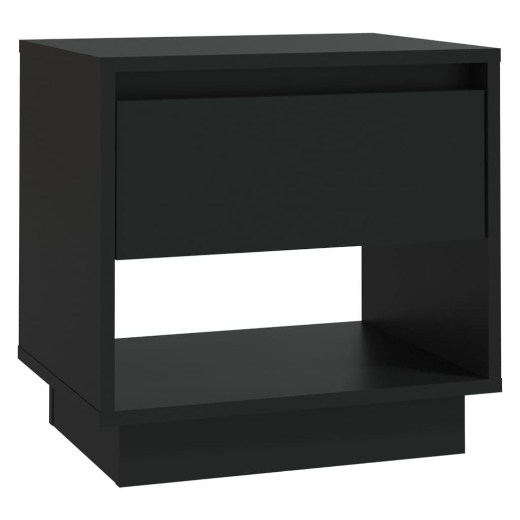 Nightstand Black 45 x 34 x 44 cm Particleboard