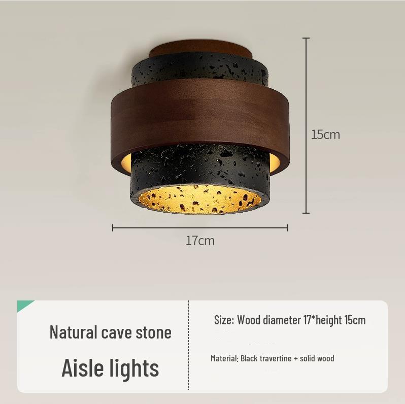 Настенный светильник Ваби-Саби в стиле середины века кремового цвета для спальни или гостиной