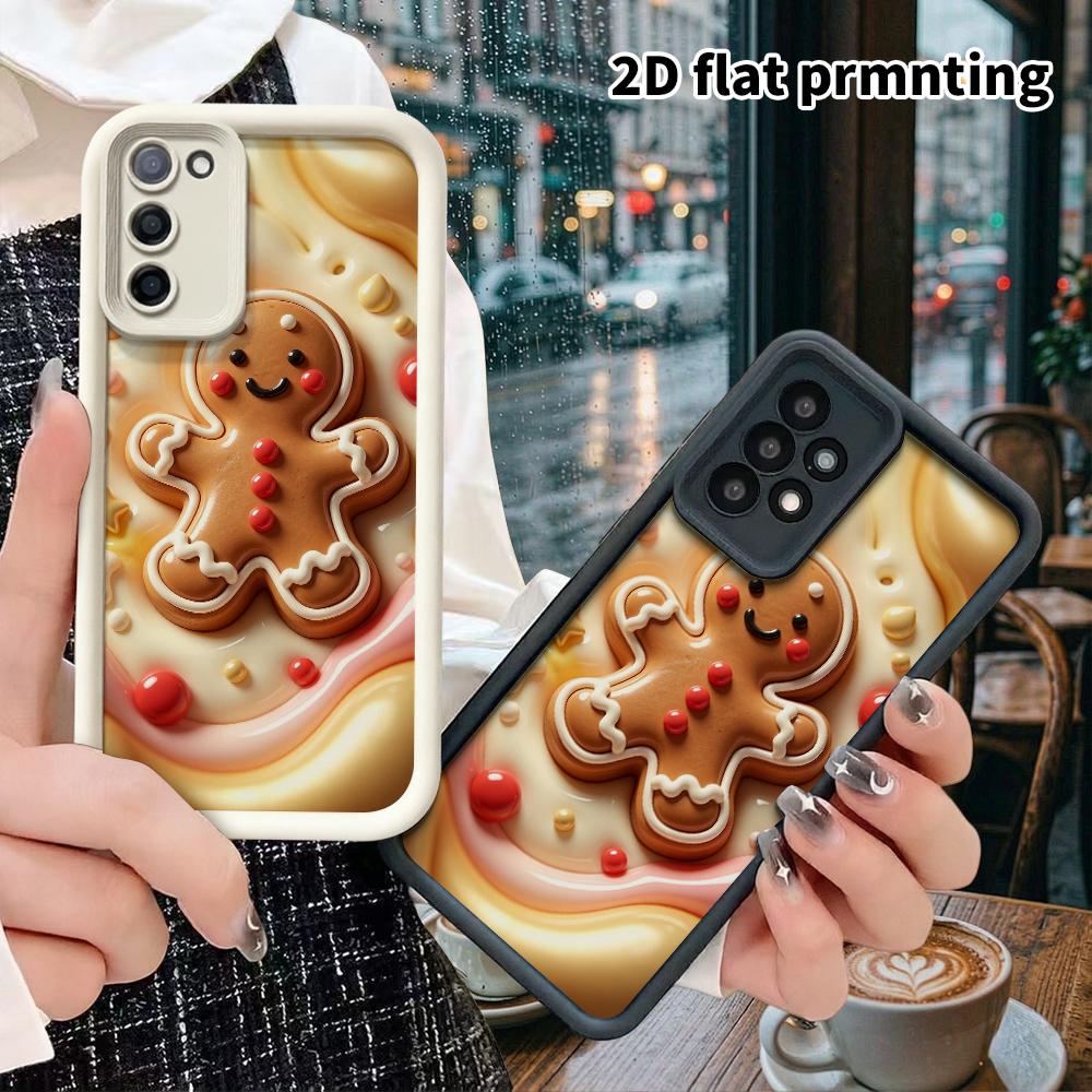 Чехол для телефона: 2D плоский, подходит для Samsung Galaxy A34 A35 M05 M06 S20 S22 S21 FE Plus 5G защитный чехол, матовый контур, идеальный Рождество и Хэллоуин