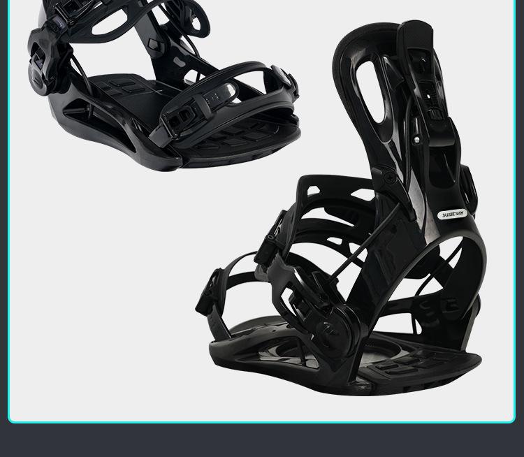 Unisex Adult Snowboard & Ski Boot Bindings for Freestyle & Carving