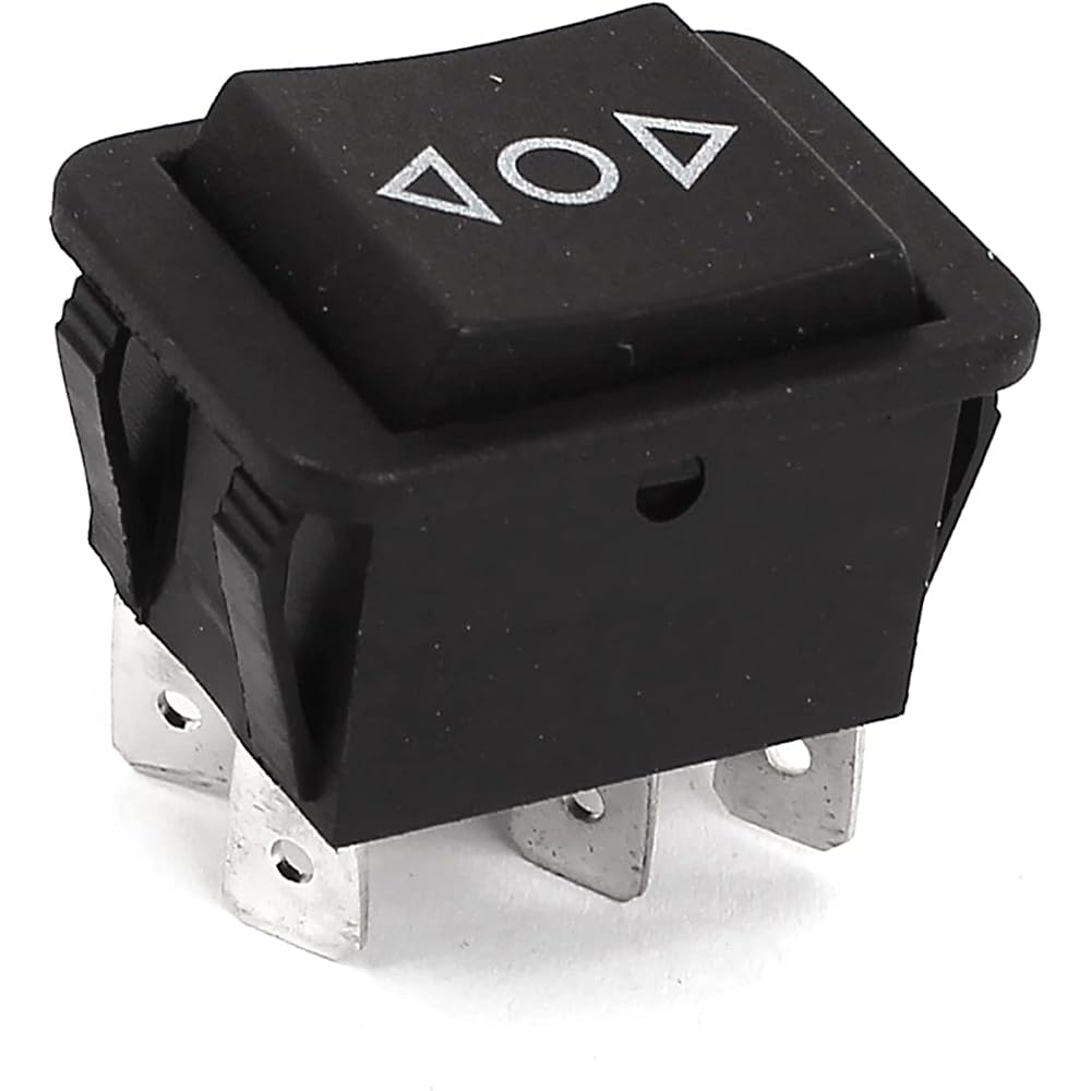 Acropix Universal Window Rocker Switch On/Off Momentary Power Black 1 Piece