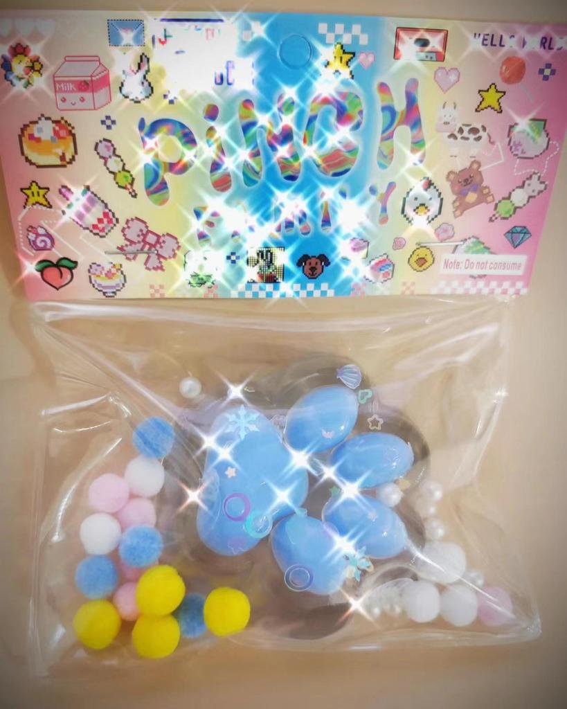 Медленный отскок плюшевой кошачьей лапы декомпрессионная игрушка симуляция