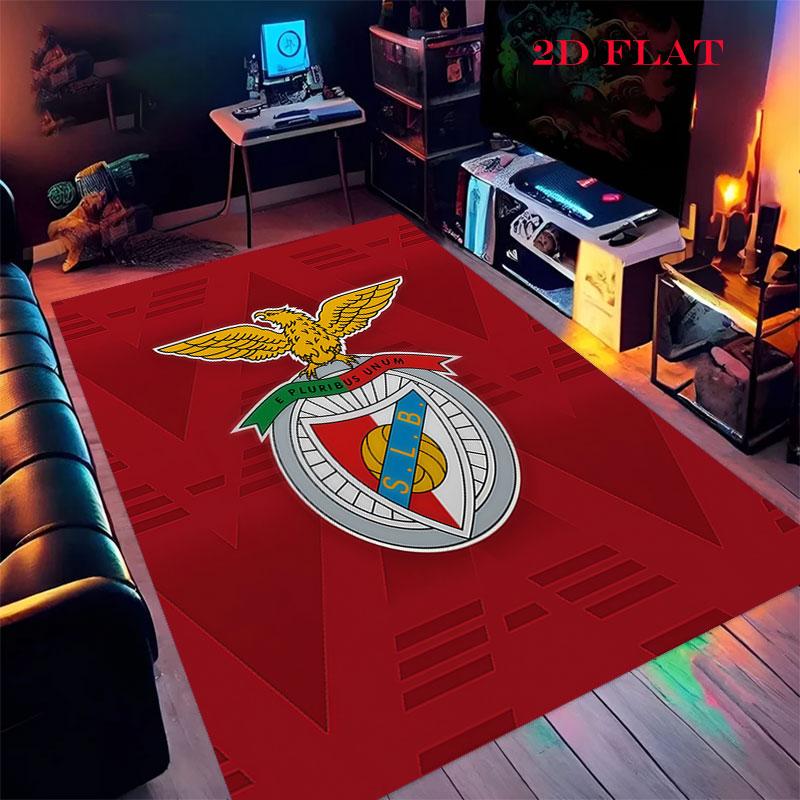Benfica LOGO Carpet Rug for Living Room Bedroom Home Sofa Decoration,Kids play Nonslip Floor Mat