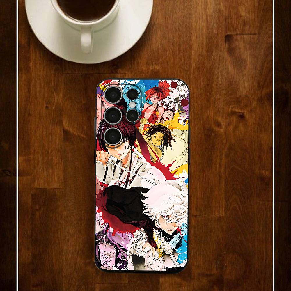 Чехол для телефона J-Jigokuraku G-Gabimaru для Samsung S24 25 23 22 21 20 Plus Ultra 5G Lite Ударопрочный чехол