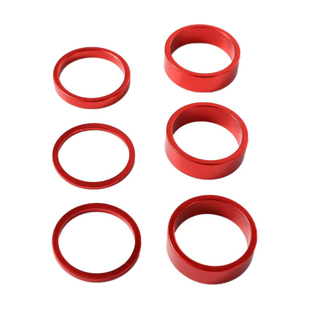 Gasket Aluminum Zinc Zinc Alloy MTB Road Bike Headset Washer Stem Spacers Handlebar Spacers Front Fork Washer