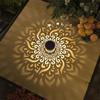 Flower Design Solar Wall Light Iron Light Outdoor Garden Light Solar Wall Lamp  Villa Gate