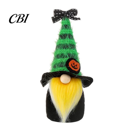 Halloween Party Supplies Gnome Decor, Cute Gradient Ghost Figurine, Faceless Statue Durable Decorations for Shelf Table, Spooky Ornament Home