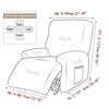 Solid Color Recliner Sofa Covers Stretch Fabric T Jacquard Cover New Couch Slipcovers