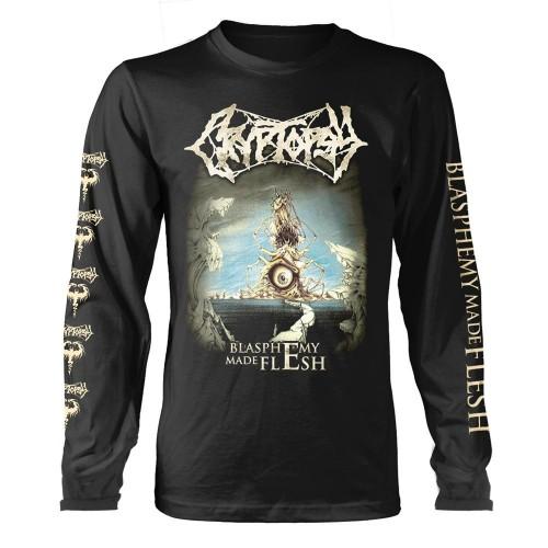Футболка унисекс Cryptopsy для взрослых «Богохульство из плоти»