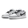 Детские кроссовки Air Jordan 1 Retro Low OG GS Barons Серый Белый Черный CZ0858-110