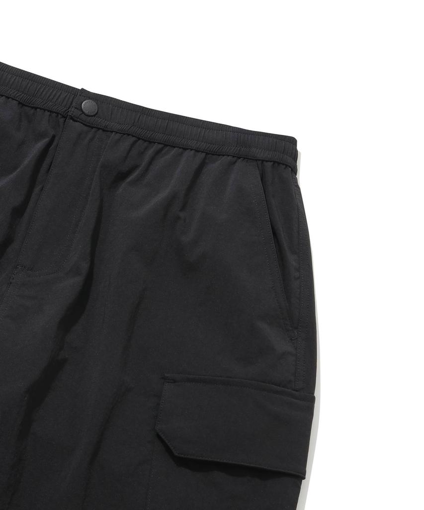 COVERNAT College Tech Nylon Cargo Jogger Pants Black