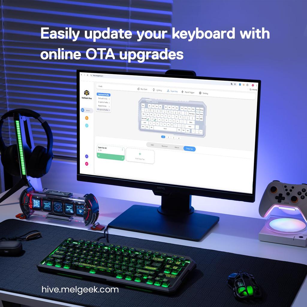 MelGeek Cyber01 Rapid Trigger игровая клавиатура