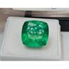 Fabulous Green Colombian Emerald Cushion Cut 9-10 Ct Certified Loose Gemstone