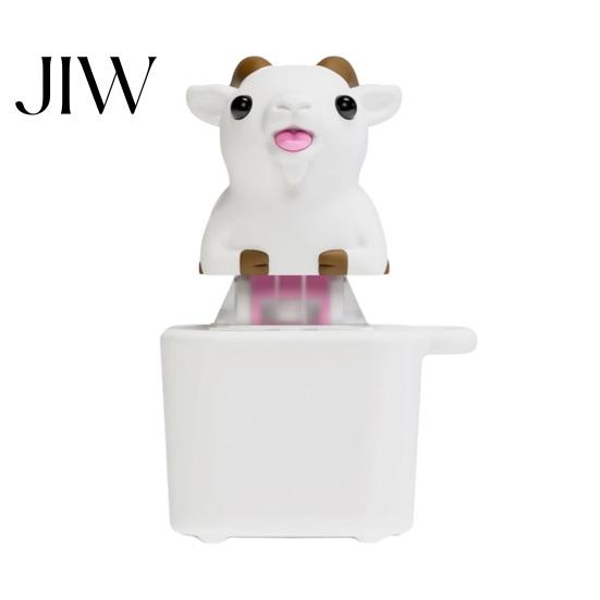 Stress Relief Gadget 1/2Pcs Goat Keyboard Fidget Toy with Sound, Rechargeable Sheep Finger Clicker Interactive Toy, Animal Push Button Decompression