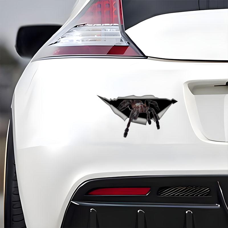 Наклейки на машину-паук, блокирующие царапины, самоклеящаяся водонепроницаемая наклейка, для автомобиля, ноутбука, мотоцикла, фургона, дома на колесах