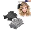 1 Pair Hair Straightener Curling Tong Hairdressing Heat Resistant Finger Gloves Convenient High Quality Hair Care Tools