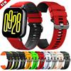Спортивный силиконовый ремешок 22 мм для Redmi Watch 5 Lite/Active, сменный браслет для Huami AMAZFIT BIP 6 5, мягкий ремешок для часов