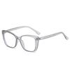 New Fashion Vintage Gradient Eyeglasses For Nearsightedness Anti Blue Light Myopia  Unique Transparent Cat Eye Glasses Frame