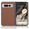 Для Google Pixel Fold Кожаный чехол с текстурой углеродного волокна Ультратонкий Ударопрочный Защитный Чехол для мобильного телефона Без отпечатков пальцев