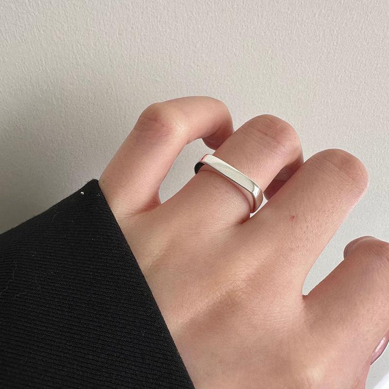 Кольцо из стерлингового серебра 925 пробы для женщин и девочек, подарок Blace, камень, кристаллическая глазурь, ретро, панк, открытые ювелирные изделия, Прямая поставка, оптовая продажа