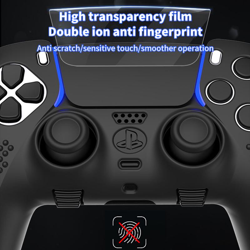 Силиконовый защитный чехол-протектор для игровых аксессуаров PS5, противоударный, с защитой от падений