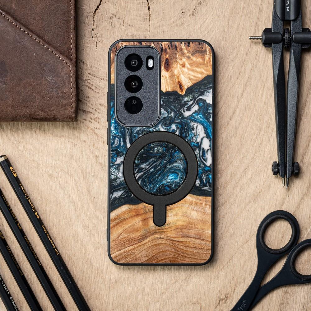 Bewood Unique Case for Oppo Reno 12 Pro 5G - Planets - Earth with MagSafe