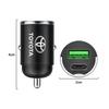 1Pcs 100W/200W Car Charger USB Type-C Fast Charging Adapter For Toyota Camry Corolla Yaris Chr Auris Avensis T25 Car Accessories