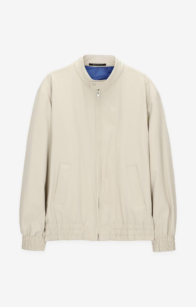 Relaxed Fit Jacket With Stand-Up Collar 56