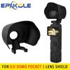 Бленда объектива для камеры DJI Osmo Pocket 3 Аксессуары - Крышка объектива Солнцезащитный козырек Солнцезащитный козырек Предотвращает блики Защитные колпачки Щиток