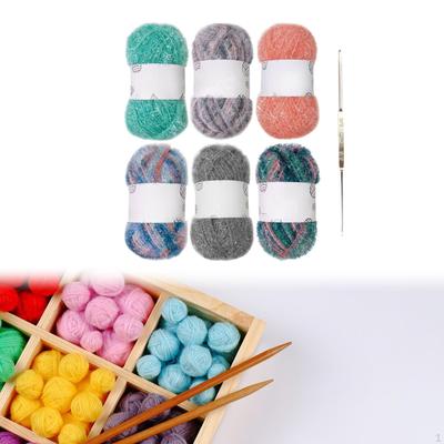 Scrubby Yarn Нитка для кухонного полотенца Удобная моющаяся, легкая в переноске, ручная вязка крючком для посуды