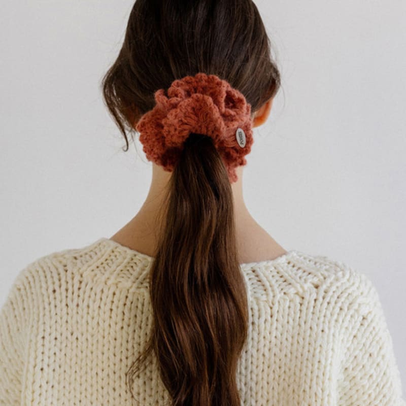 ПОХИЕС ВЯЗАНАЯ РУЧНОЙ РАБОТЫ СКРАНЧИ-4 цвета