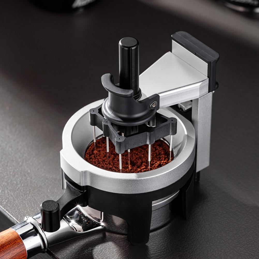 Инструмент для эспрессо Подходит для корзин портафильтра эспрессо 58 мм Регулируемая глубина игл 12 игл Удобная 15x8x8 см Пластиковая кофейная посуда