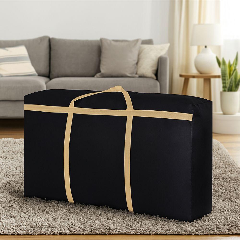 Bidirectional Zipper Clothes Quilt Packaging Bag Foldable Moving Bag Home Storage Bag Moving