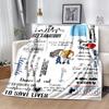 1pc Blanket Grey's Anatomy Print Design, Lightweight Blanket for Sofa, Bed- Soft &Warm, Gift for All Seasons like Christmas, Halloween