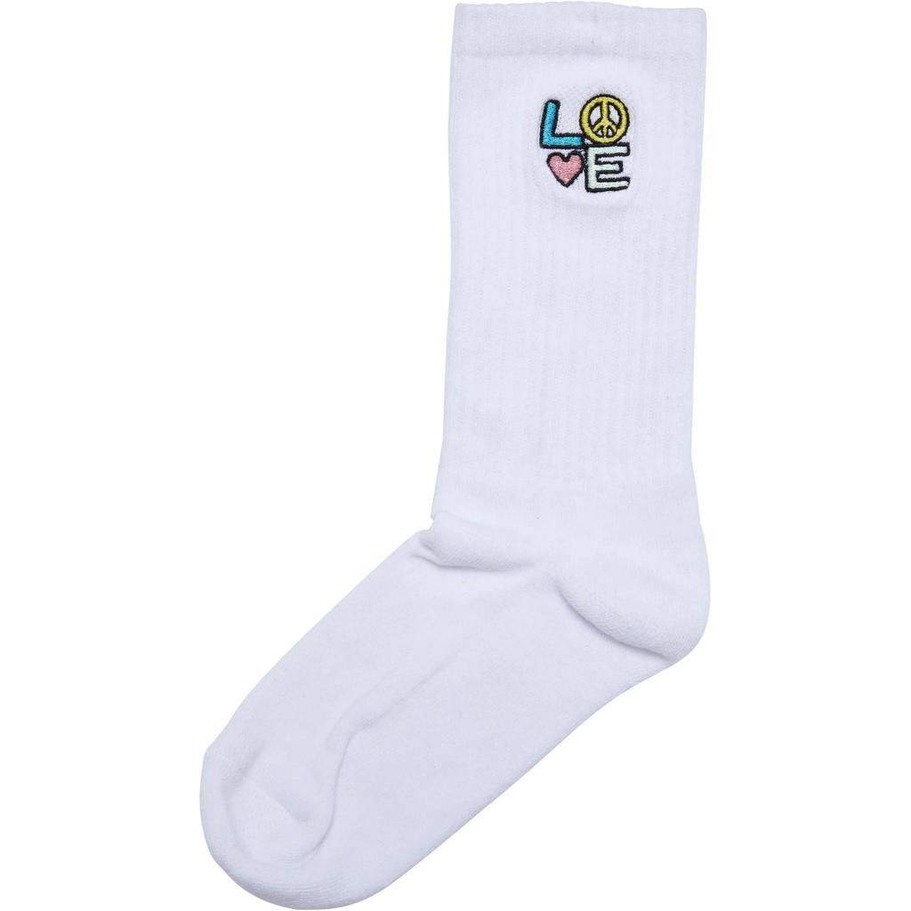 Urban Classics Unisex Adult Peace Symbol Socks (Pack of 3)