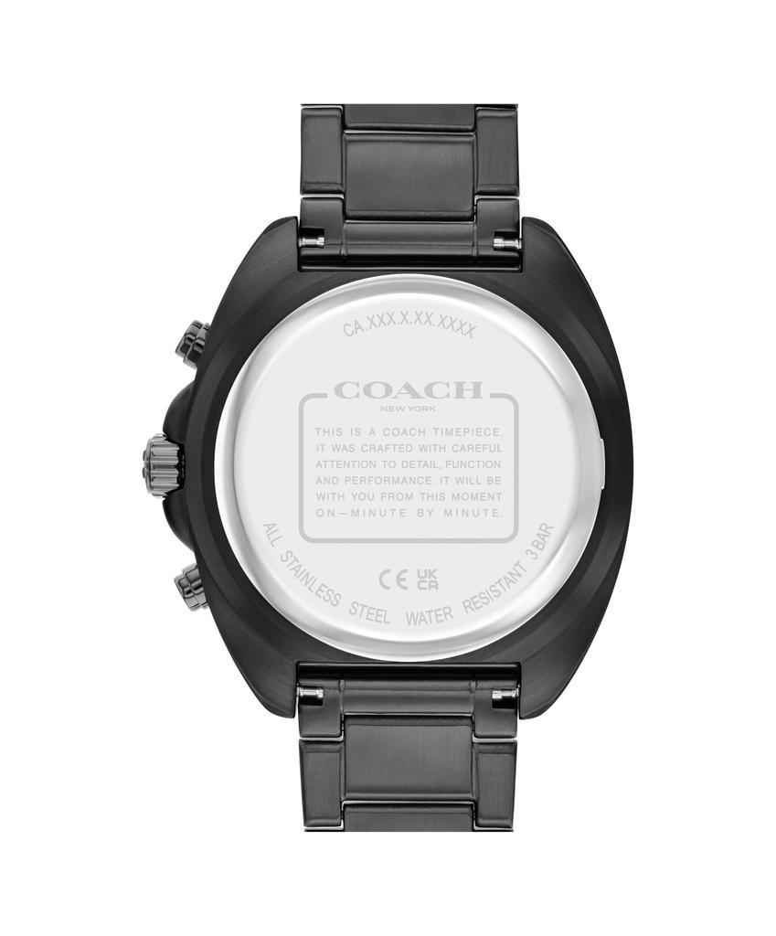 Coach CHAPTER Черная Нержавеющая Сталь 14602705 Мужские Часы, Циферблат, Ремешок, (Официально импортировано)