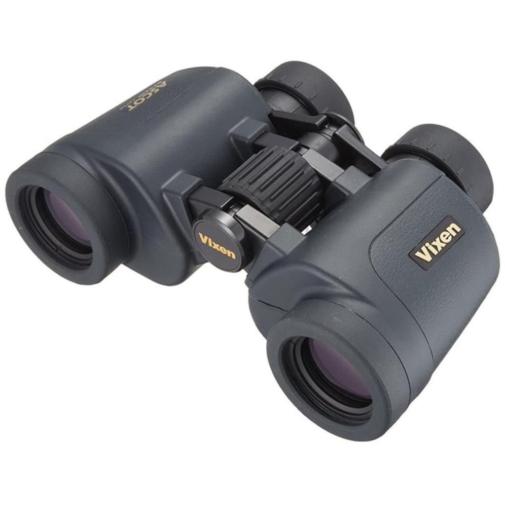 Бинокль Vixen Ascot ZR 8x32WP(W) Водонепроницаемый широкоугольный бинокль с призмой Порро, большим выносом зрачка, черный 1560-09