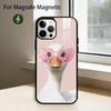 Cute Cartoon D-Duck Phone Case For iPhone17,16,15,14,13,12,11 Plus,Pro Magnetic with Magsafe Wireless Charging