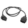 1,5 м 4,9 фута Диагностический кабель OBD2 Удлинитель 16-контактный на 16-контактный Автозапчасти DC 12V