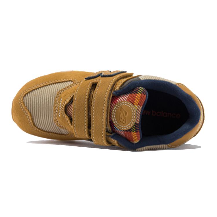 New Balance NB 574 Comfortable Cushioning Abrasion Resistant Breathable Low top Kids' Running Shoes Dark Brown Kids' YV574HMI