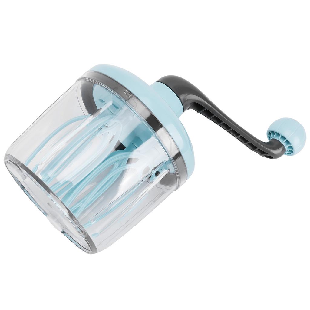 Cream Mixer Whisk Semi Automatic Manual Egg Milk Foam Frother Home Kitchen Accessory Green