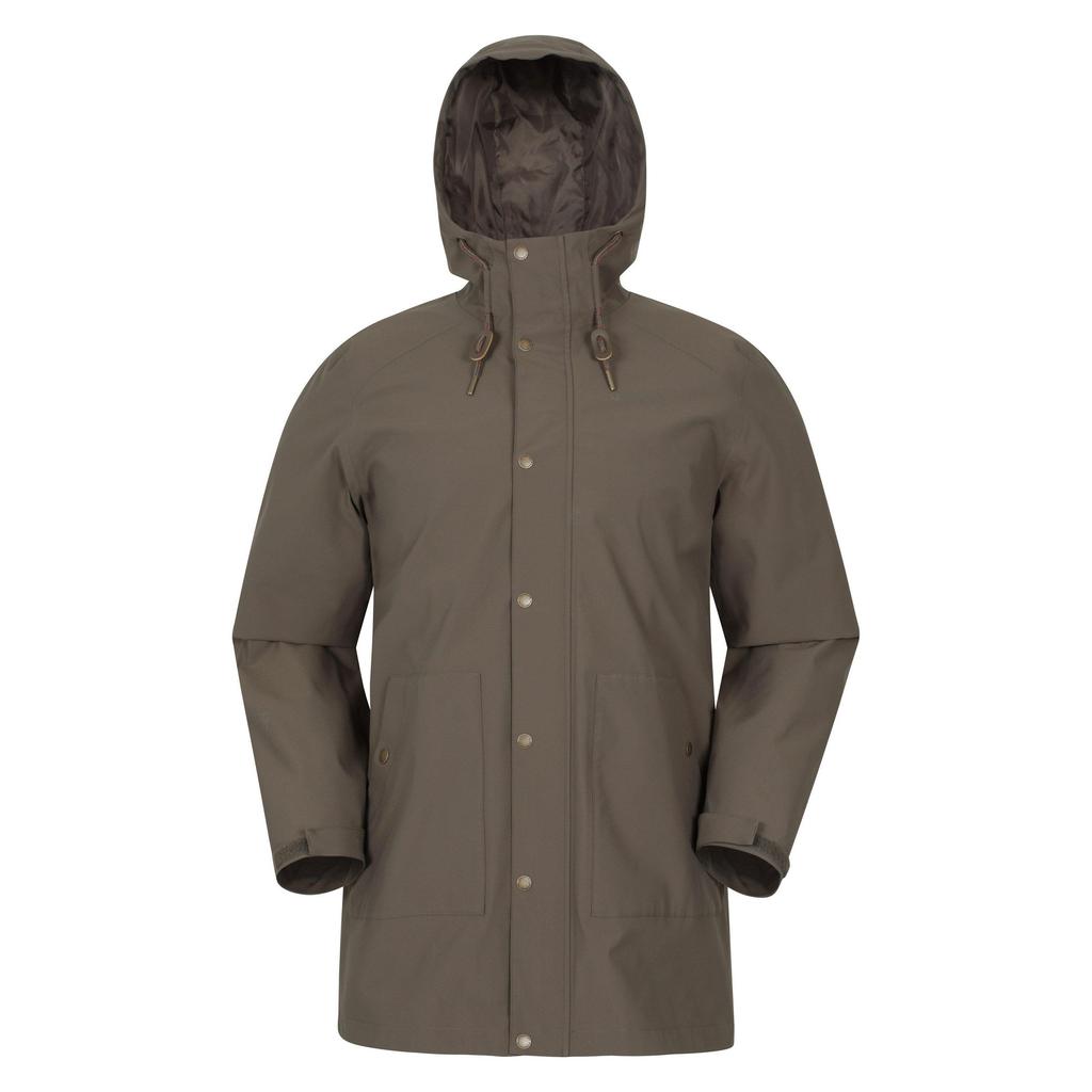 Mountain Warehouse Mens Fleece Lined Waterproof Jacket