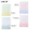 KOKUYO Campus Positive 2x2 Evening Notebook-Style Binder, & Relax, Ring, B5, Gray, RU-NP704-L3-M