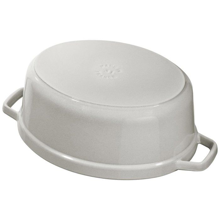 Cocotte ovale 31 cm Truffe blanche