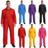Mens Halloween Party Coverall Costume Factory Uniform Workwearone Piece Long Sleeve Jumpsuit Uniforms Overalls Playsuit