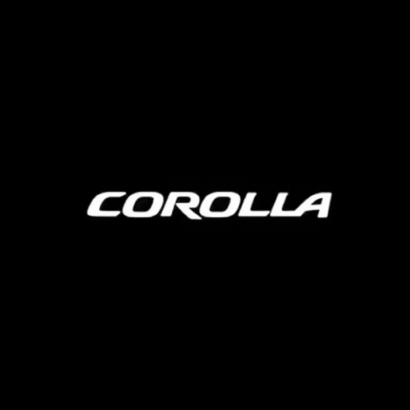 MWLU3 2PCS for Toyota Corolla 2007-2020, LED Door Welcome Light Projector Shadow Light, Ground Light, Door Warning Light