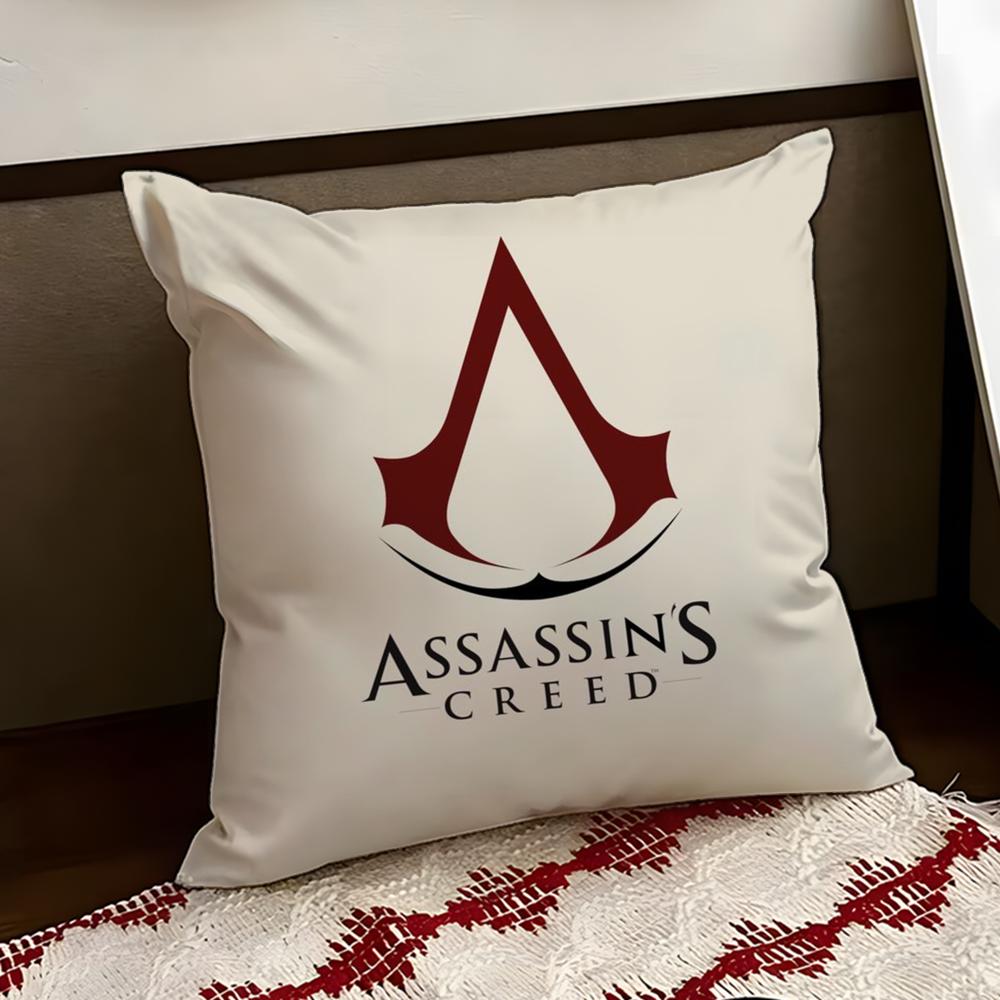 Игровой Assassins Creed Чехол на подушку Двусторонний Мягкий Прочный Чехол для подушки Дом Автомобиль Многоцелевое Использование для Ежедневного Комфорта