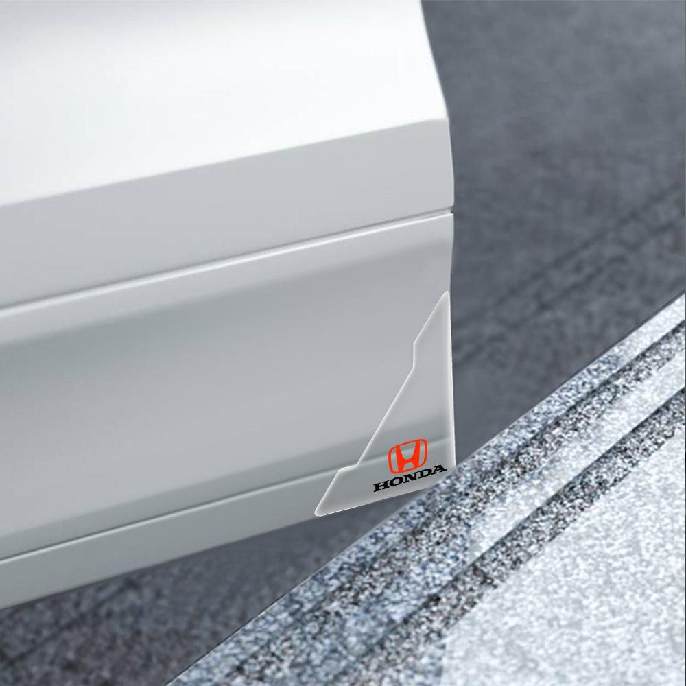 AAAKN1 2/4pcs Car Door Guard Edge Corner Protector Cover Scratch-proof Sticker For Honda Civic 10th 11th Gen Hrv Jazz City Fit Accord